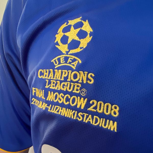 Camisa Retrô Chelsea Home Didier Drogba 11 - Final Champions League - 2007/08 Azul Adidas - Imagem 6