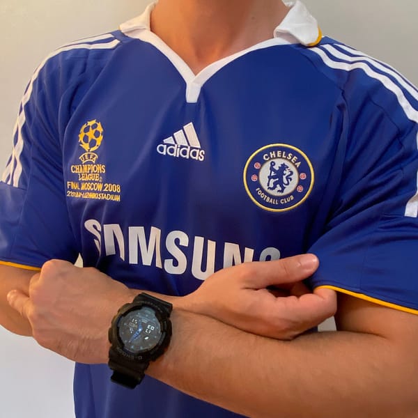 Camisa Retrô Chelsea Home Didier Drogba 11 - Final Champions League - 2007/08 Azul Adidas - Imagem 9