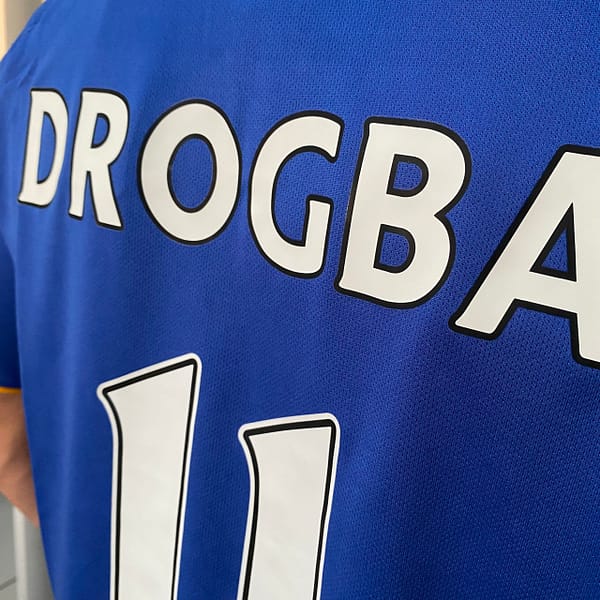 Camisa Retrô Chelsea Home Didier Drogba 11 - Final Champions League - 2007/08 Azul Adidas - Imagem 15