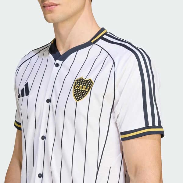 Camisa Manchester United Baseball US Pack 2025/26 Branca Adidas - Imagem 2