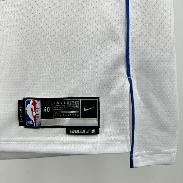 Camiseta Regata NBA Dallas Mavericks 32 Flagg Association Edition Branca 2025 Nike - Imagem 6