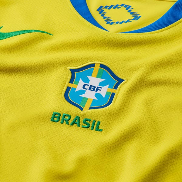 Camisa Brasil Seleção Brasileira Home Versão Torcedor Feminina Amarela 25/2026 Nike - Imagem 6