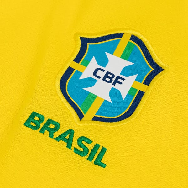 Camisa Brasil Seleção Brasileira Home Versão Torcedor Feminina Amarela 25/2026 Nike - Imagem 2