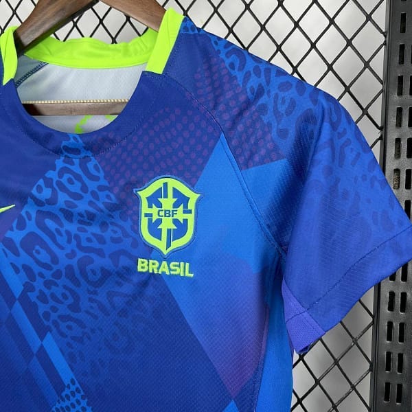 Camisa Brasil Seleção Brasileira Away Versão Torcedor Feminina Azul 25/2026 Nike - Imagem 3