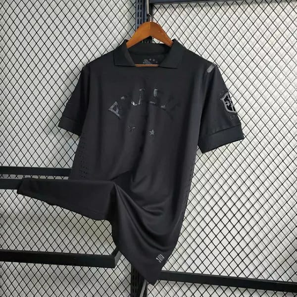 Camisa Retrô Seleção Brasileira - Brasil All Black – Preta 2014 Nike - Imagem 2