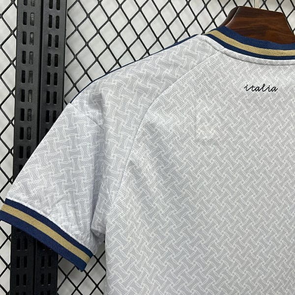 Camisa Seleção Itália Away Versão Torcedor Copa Do Mundo 2026 Branca Adidas - Imagem 10