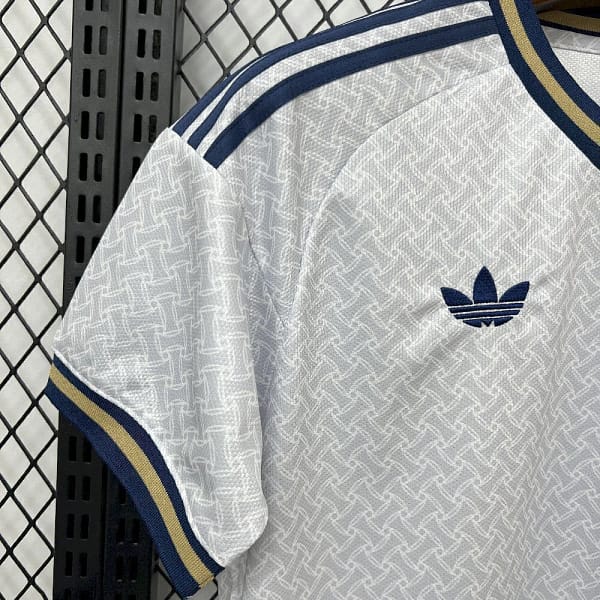 Camisa Seleção Itália Away Versão Torcedor Copa Do Mundo 2026 Branca Adidas - Imagem 6