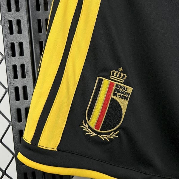Calção Seleção Bélgica Preto Copa do Mundo 2026 Adidas - Imagem 2