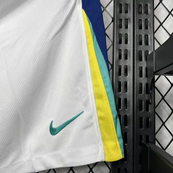 Calção Seleção Brasil Branco Copa do Mundo 2026 Nike - Imagem 3