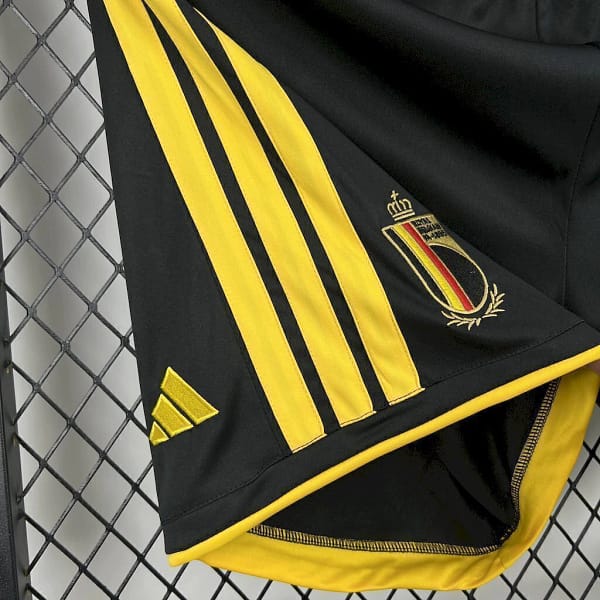 Calção Seleção Bélgica Preto Copa do Mundo 2026 Adidas - Imagem 3