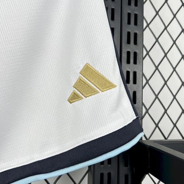 Calção Seleção Argentina Branco Copa do Mundo 2026 Adidas - Imagem 3