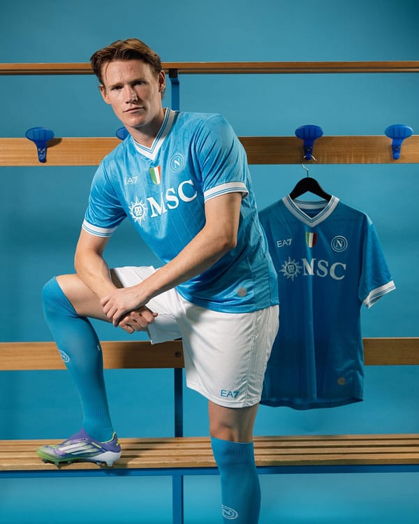 Camisa Napoli Home Versão Jogador 25/2026 Azul EA7 Armani - Imagem 8