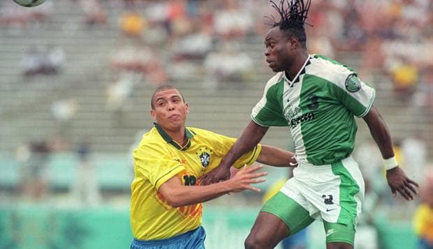 Camisa Retrô Clássica Seleção Nigéria Home 1996 Verde Nike - Imagem 8