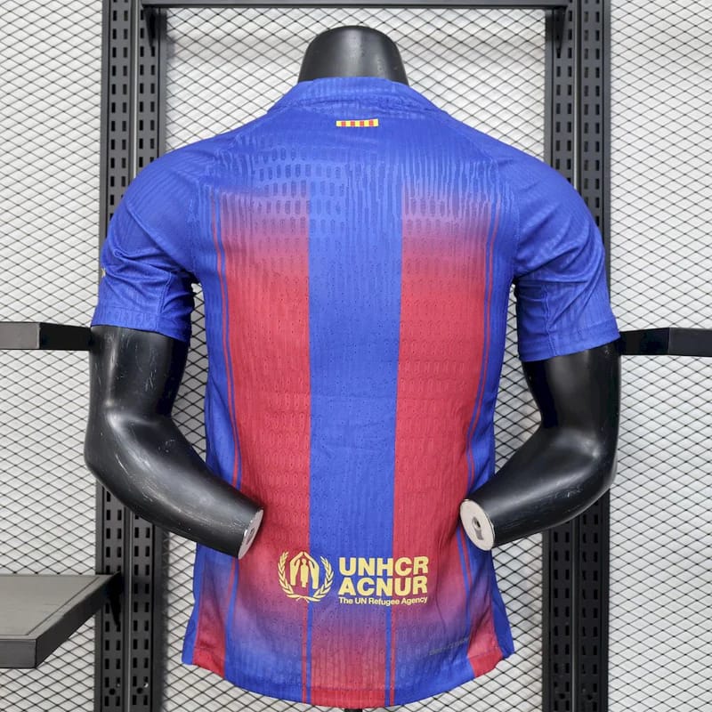 Camisa Barcelona Home Versão Jogador 2025/2026 - Nike - Azul Grená - Imagem 4